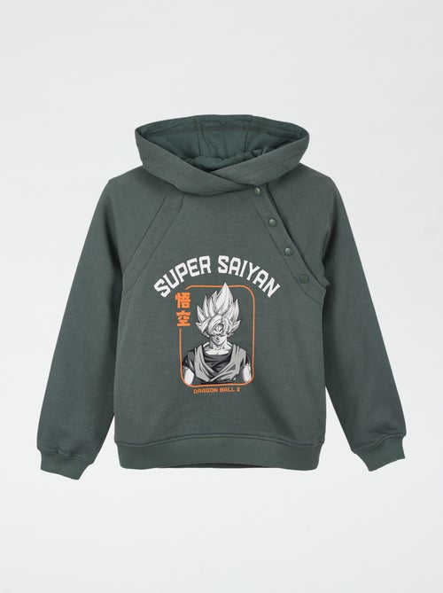 Sweat imprimé à capuche - collection facile à enfiler - Kiabi