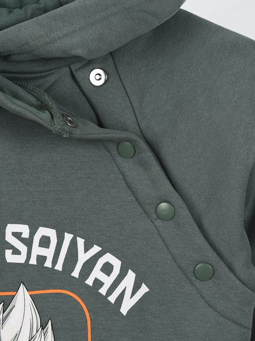 Sweat imprimé à capuche - collection facile à enfiler - Kiabi