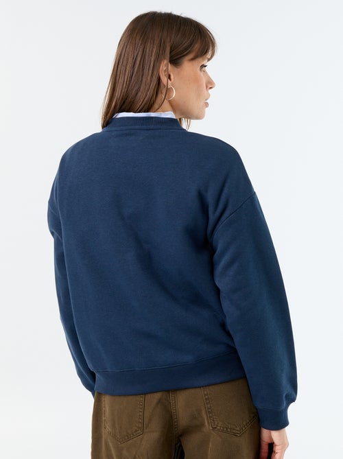 Sweat imprimé à manches longues - Kiabi Sweat imprimé à manches longues - Kiabi