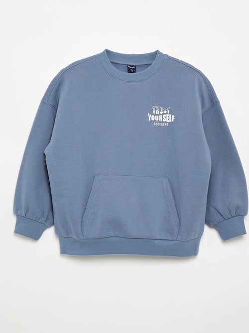 Sweat imprimé à manches longues - Kiabi Sweat imprimé à manches longues - Kiabi