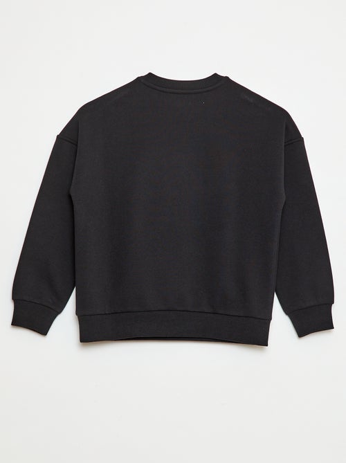 Sweat imprimé avec pressions aimantées - So Easy - Kiabi