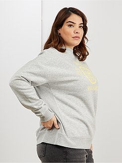 Sweat imprimé 'campus' - Kiabi