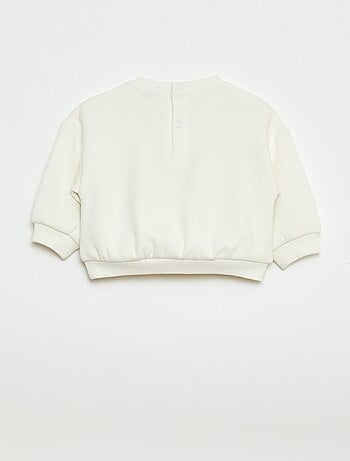 Sweat imprimé col rond