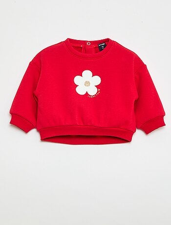 Sweat imprimé col rond