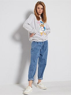 Sweat imprimé 'Donald' et 'Daisy' - Kiabi