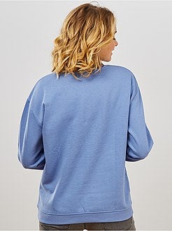 Sweat imprimé 'éco-conception' - Kiabi