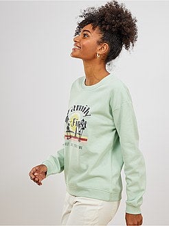 Sweat imprimé 'éco-conception' - Kiabi