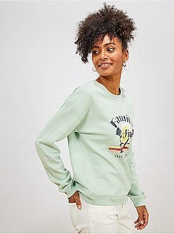 Sweat imprimé 'éco-conception' - Kiabi