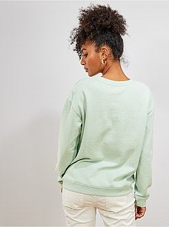 Sweat imprimé 'éco-conception' - Kiabi
