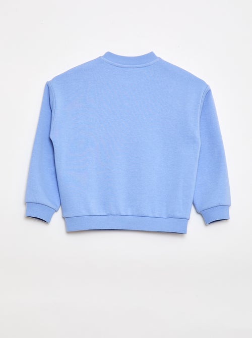 Sweat imprimé en molleton léger - Collection facile à enfiler - Kiabi
