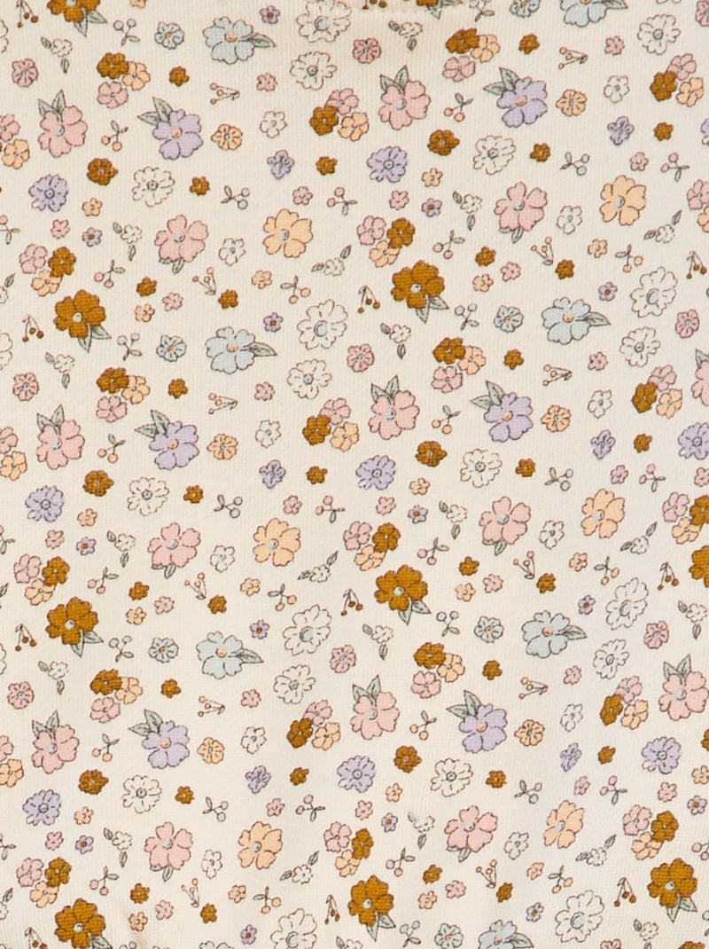 Sweat imprimé en molleton ROSE - Kiabi