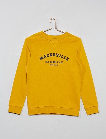 Sweat imprimé et coloré