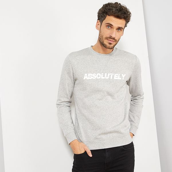sweat homme imprimé