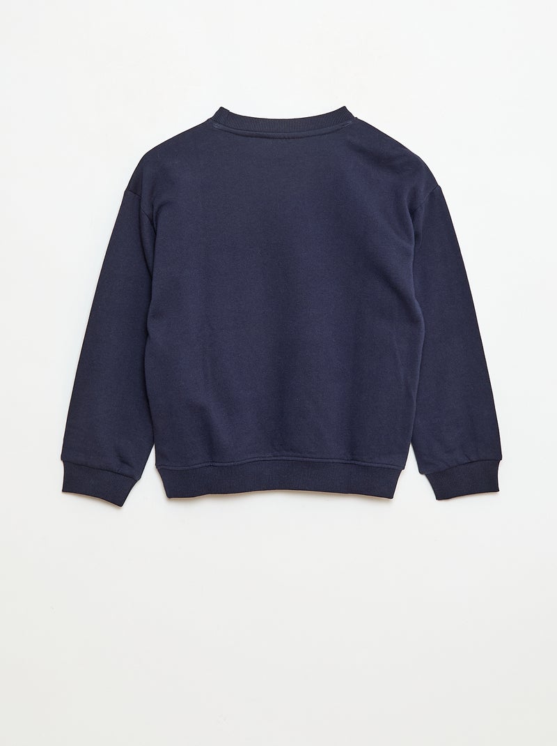 Sweat imprimé 'Harry Potter' en molleton gratté doux et chaud Bleu - Kiabi