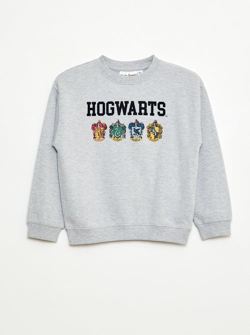 Sweat imprimé 'Harry Potter' en molleton gratté doux et chaud - Kiabi