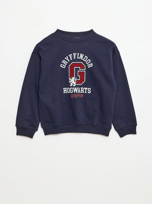 Sweat imprimé 'Harry Potter' en polaire coton - Kiabi