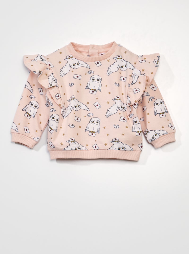 Sweat imprimé 'Harry Potter' Rose - Kiabi