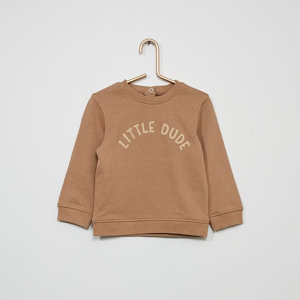 Sweat Imprime Bebe Garcon Marron Kiabi 5 00 Sweat Imprime Bebe Garcon Marron Kiabi 5 00