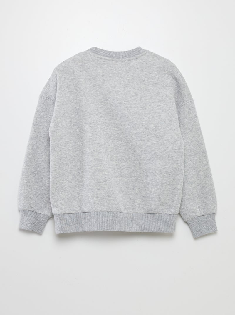 Sweat imprimé 'Marvel' - collection facile à enfiler Gris - Kiabi