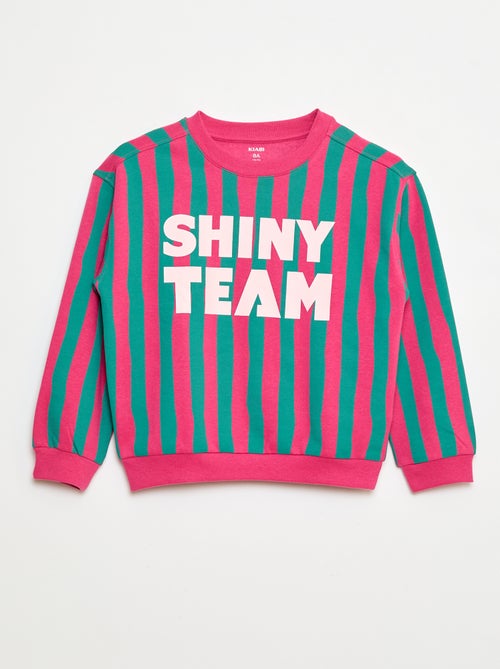 Sweat imprimé message 'sisters' - Kiabi