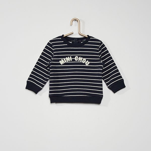 Sweat Imprime Mini Chou Bebe Garcon Bleu Kiabi 8 00 Sweat Imprime Mini Chou Bebe Garcon Bleu Kiabi 8 00