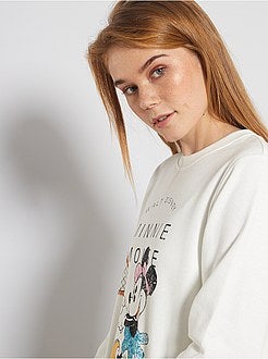 Sweat imprimé 'Minnie' - Kiabi