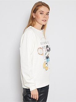 Sweat imprimé 'Minnie' - Kiabi