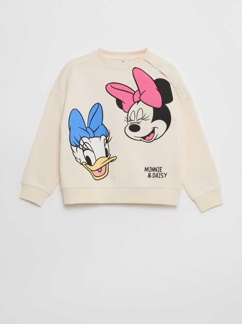 Sweat imprimé 'Minnie' 'Disney' - collection facile à enfiler - Kiabi