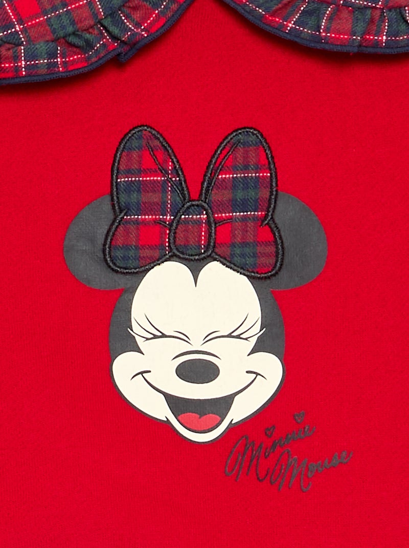 Sweat imprimé 'Minnie' 'Disney' Rouge - Kiabi