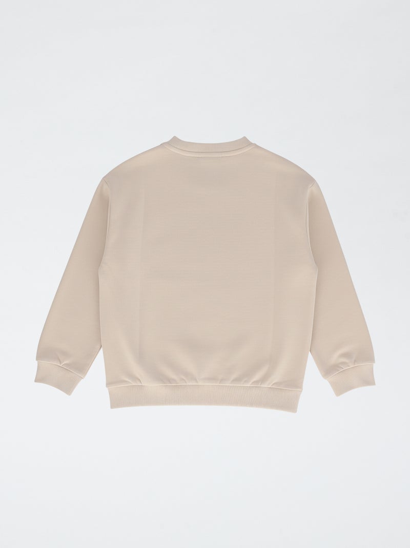 Sweat imprimé 'Pokémon' 'Pikachu' Beige - Kiabi