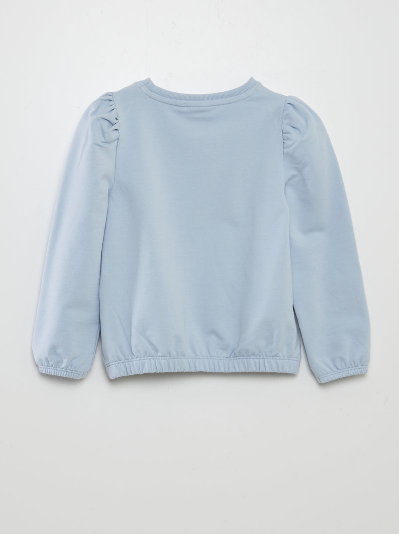 Sweat imprimé 'Stitch' Bleu - Kiabi