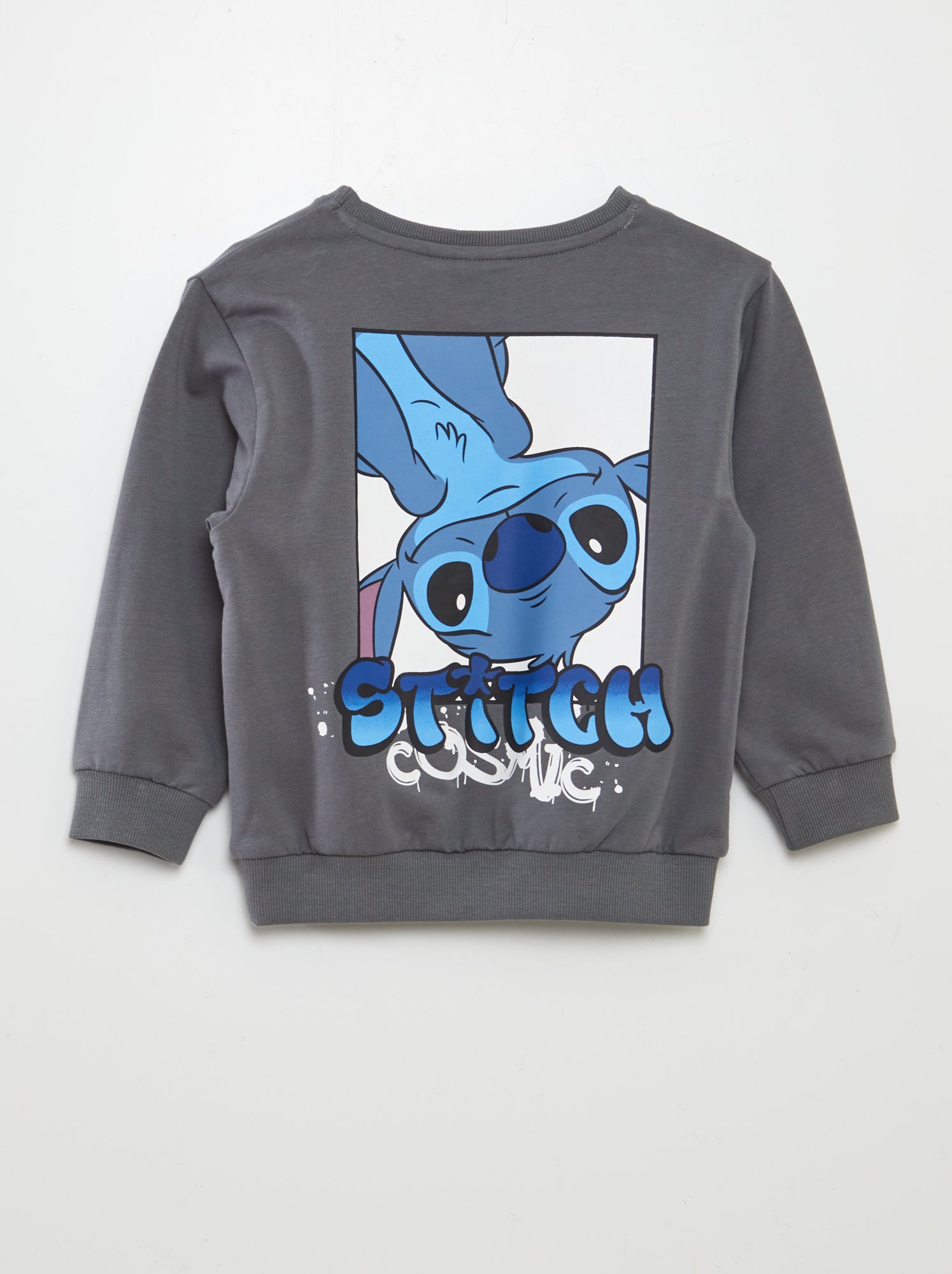 Sweat Name It Nmfarina Stitch Pour Fille - Manches Longues, Col Rond, Motif Brodé Tendance - 3