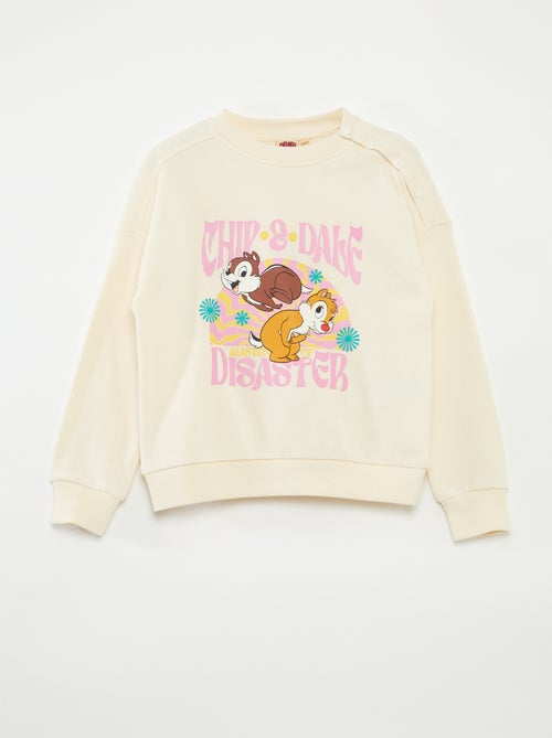 Sweat imprimé 'Tic et Tac' de 'Disney' - So Easy - Kiabi