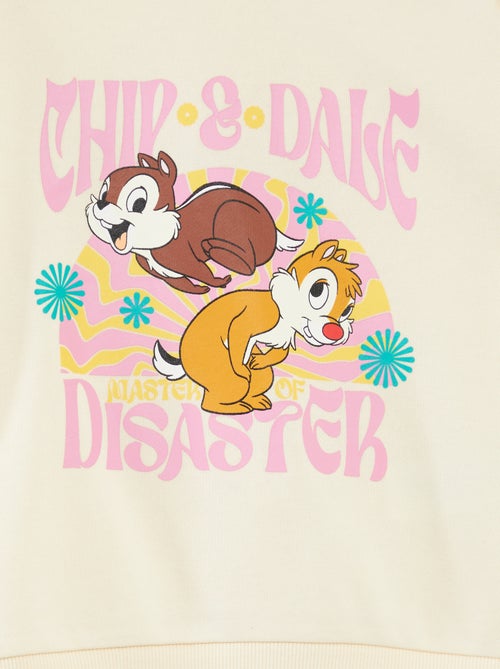 Sweat imprimé 'Tic et Tac' de 'Disney' - So Easy - Kiabi