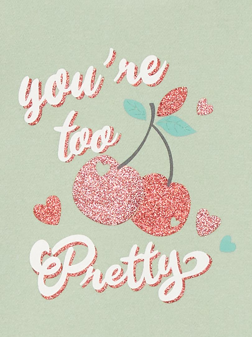 sweat asics fille verte