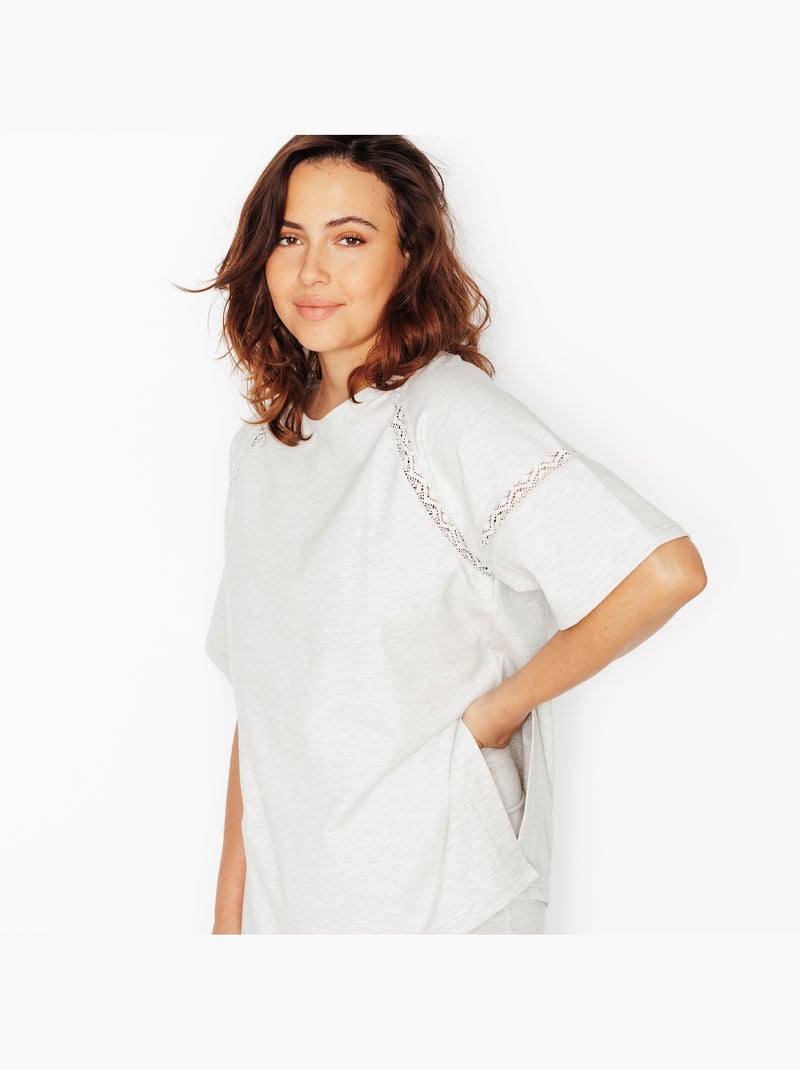 Sweat Irina - RougeGorge Lingerie Gris clair - Kiabi
