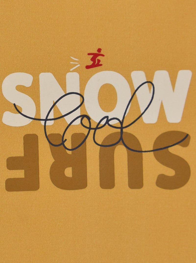 SWEAT JAUNE DJUDE Jaune - Kiabi