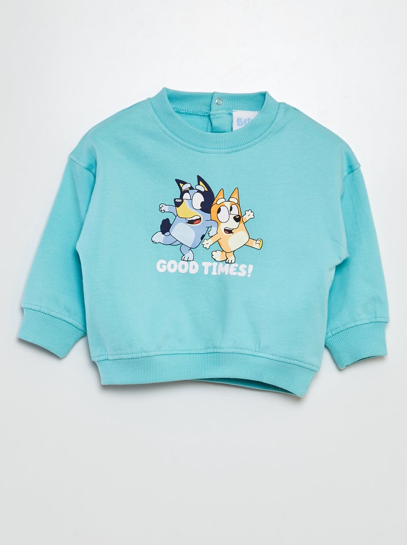 Sweat + jogging 'Bluey' - 2 pièces Bleu - Kiabi