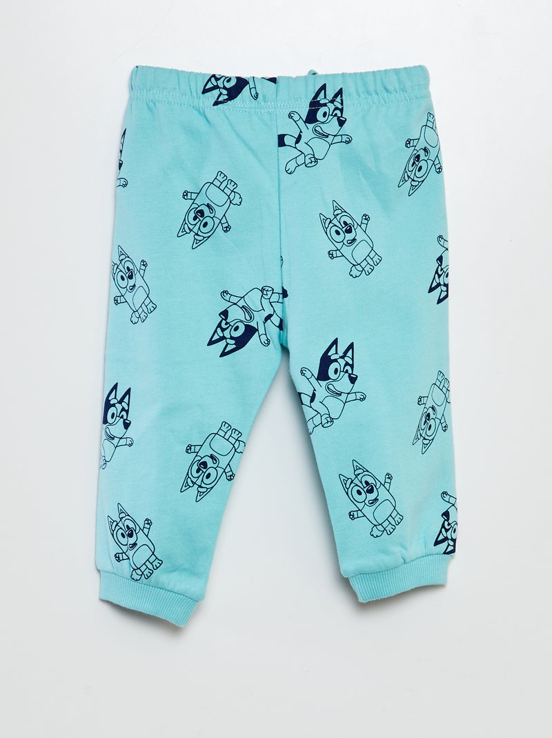 Sweat + jogging 'Bluey' - 2 pièces Bleu - Kiabi