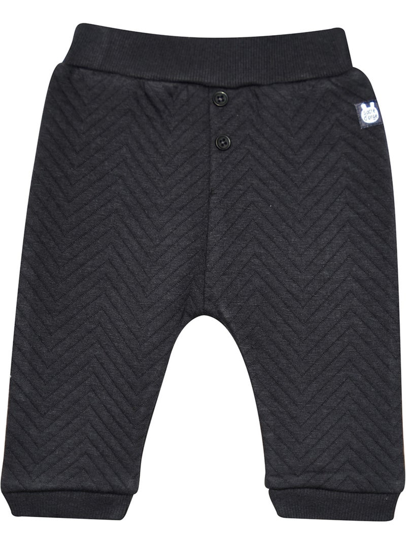 Sweat jogging sadri maille bebe Gris - Kiabi