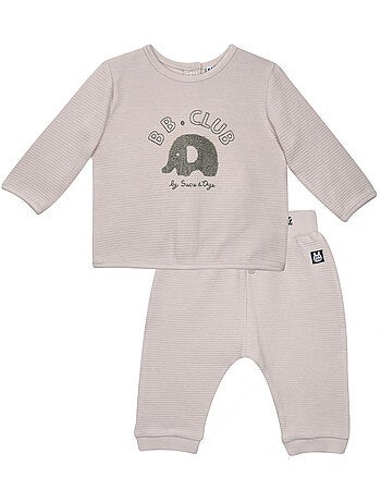 Sweat jogging sedat maille bebe