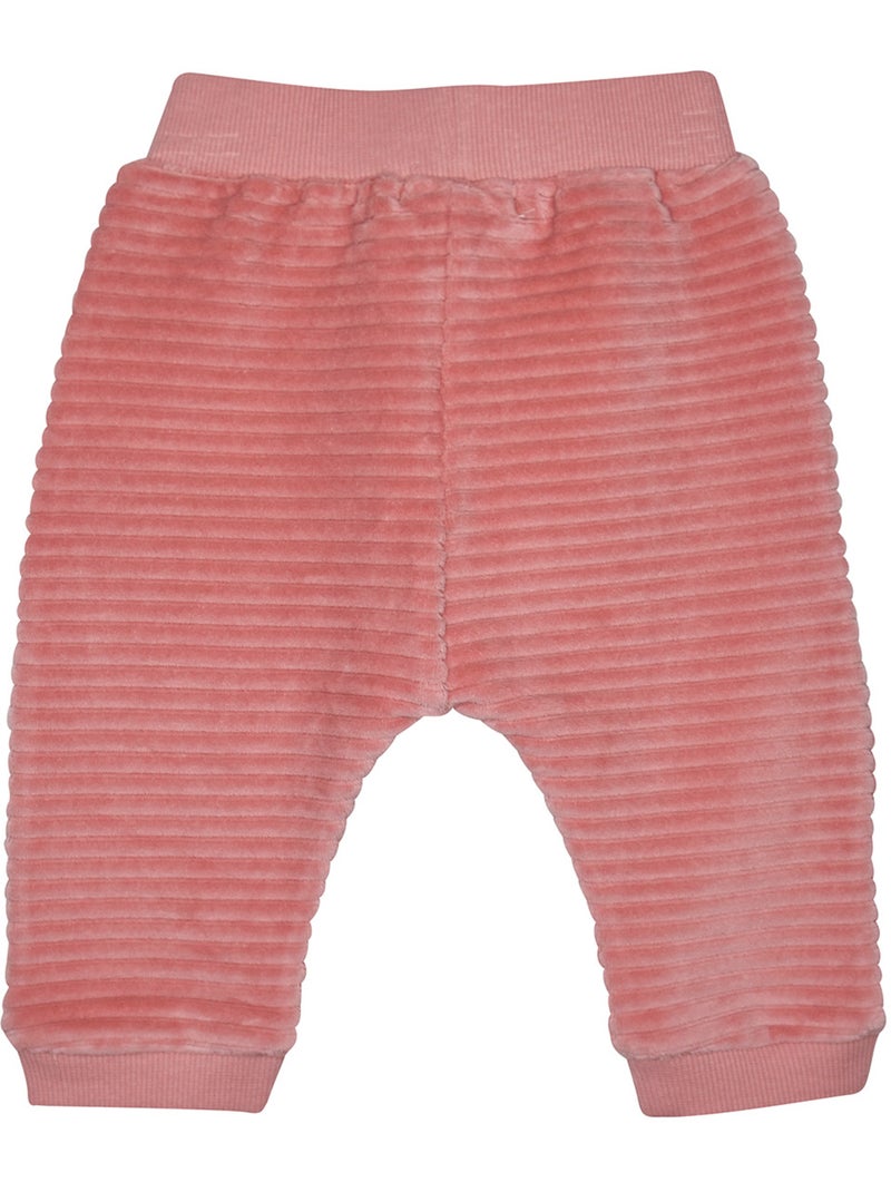 Sweat jogging staicy maille bebe Rose - Kiabi
