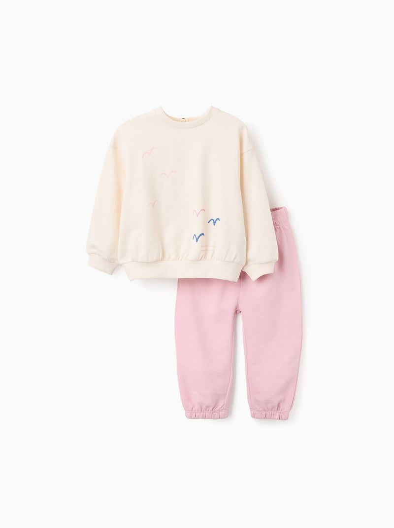 Sweat + Jogpant Beige clair - Kiabi