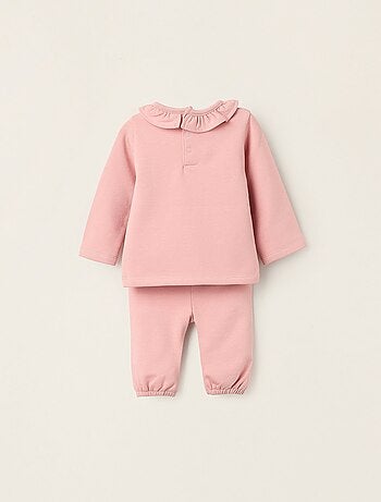 Sweat + Jogpant en coton polyester peigné