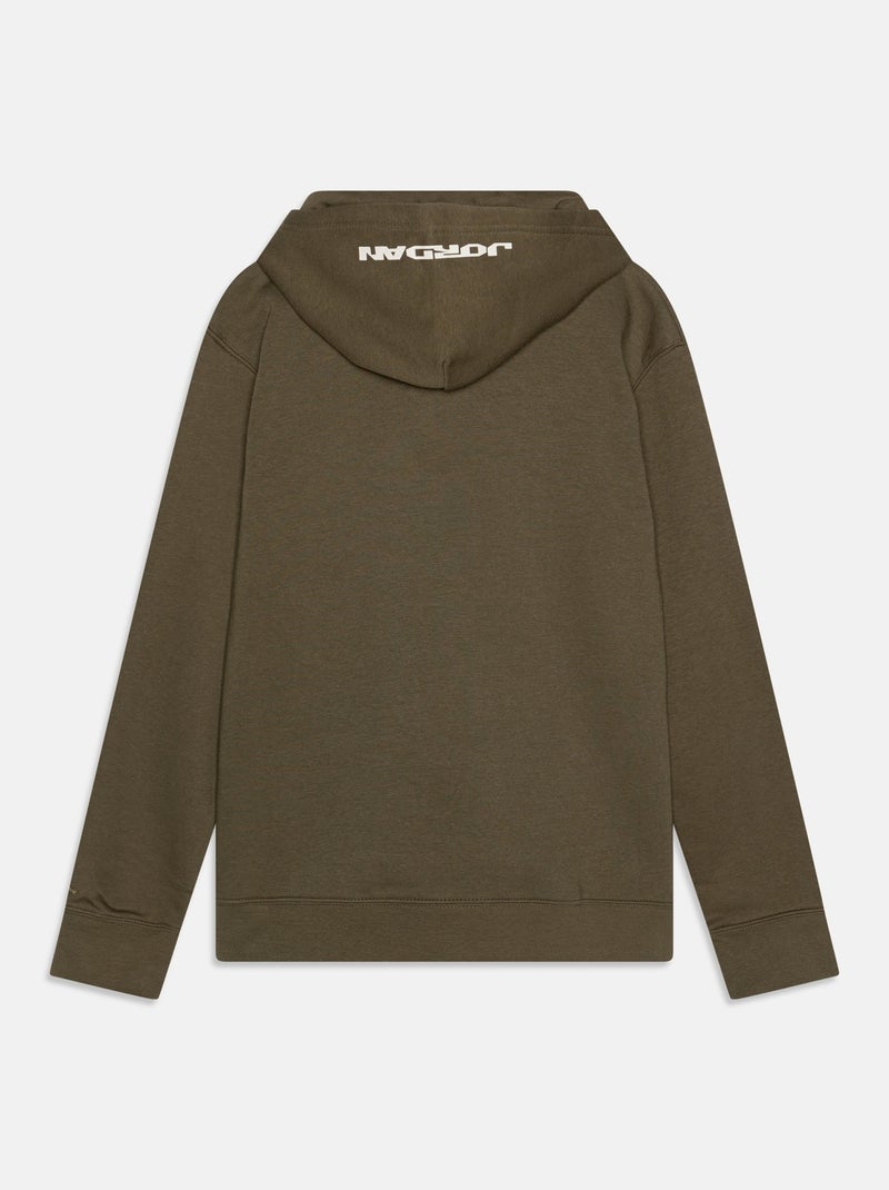 Sweat Jordan à capuche Kaki - Kiabi