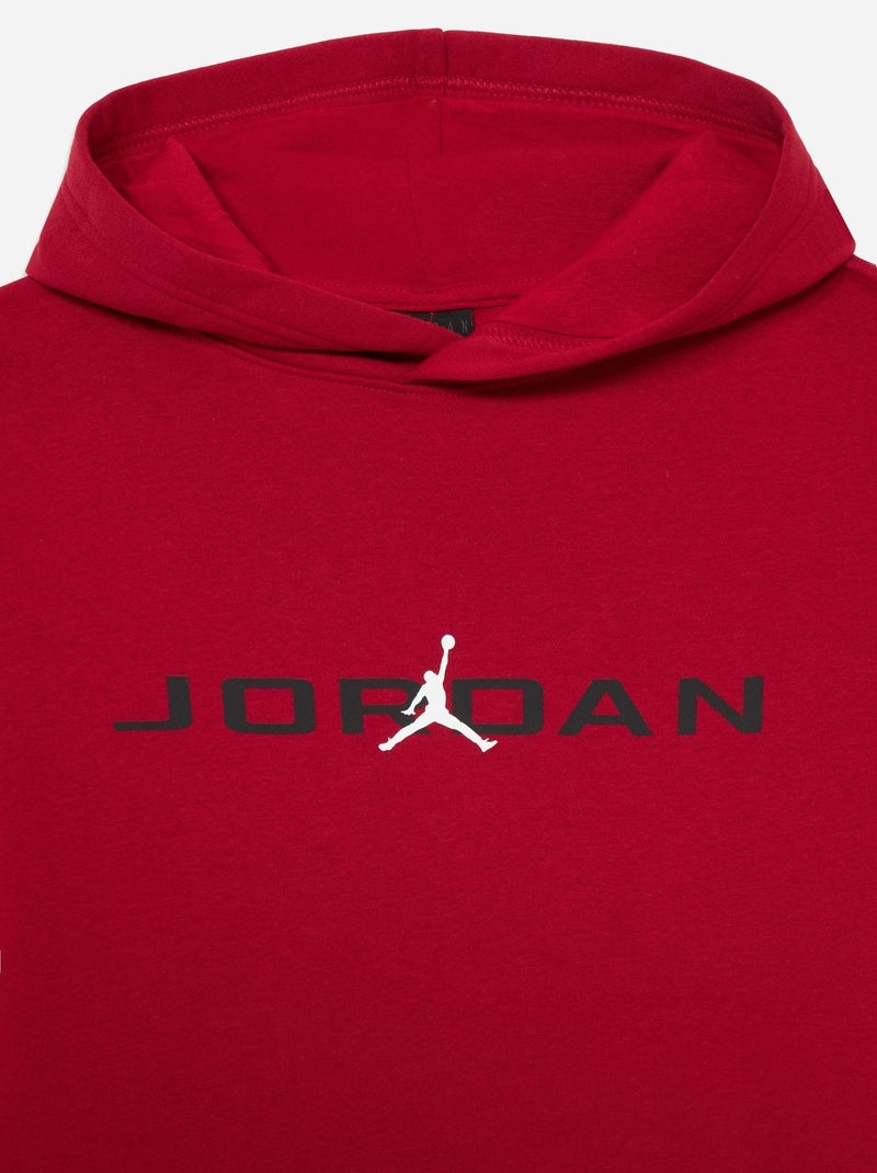 Sweat Jordan à capuche Rouge - Kiabi