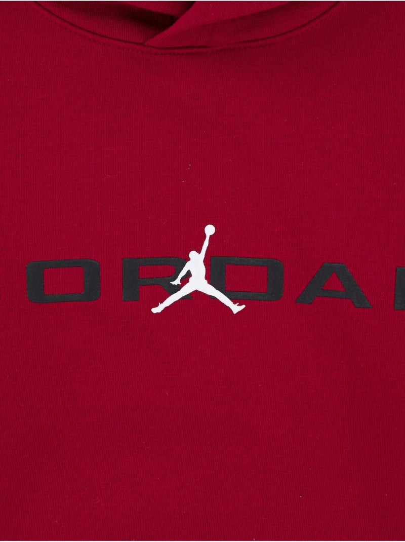 Sweat Jordan à capuche Rouge - Kiabi