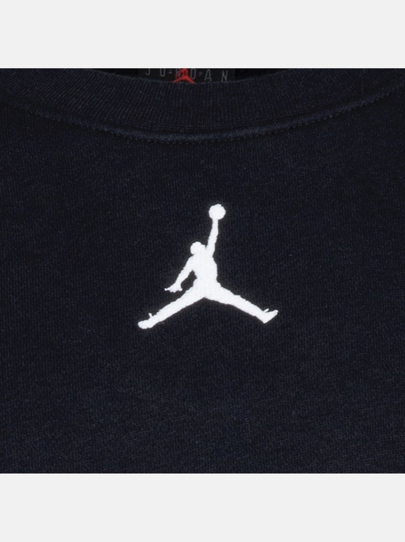 Sweat Jordan col rond Noir - Kiabi
