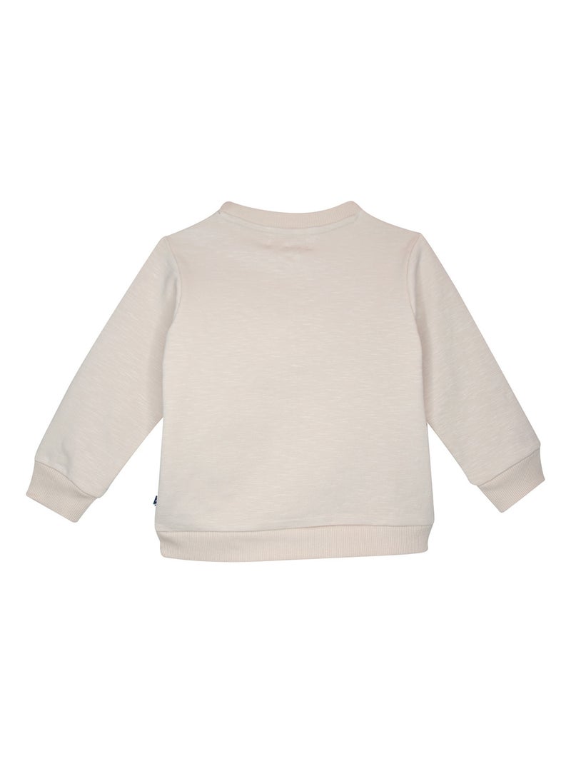 SWEAT JOSSELIN MOLLETON ENFANT Beige - Kiabi