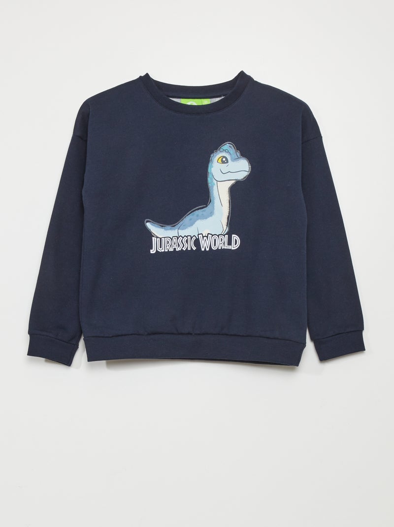 Sweat 'Jurassic world' Bleu marine - Kiabi